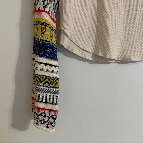 FREE PEOPLE | Fairground Striped Sleeve Top - Picture 7 of 11